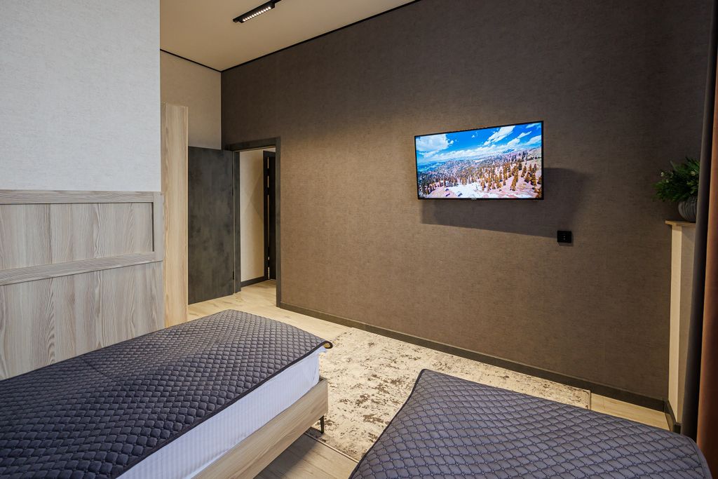 Ака парк отель — Двухместный номер с 2 отдельными кроватями стандарт с видом на город