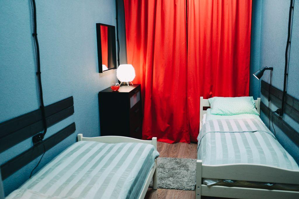 Good Night Rooms & Hostel — Двухместный номер с 2 отдельными кроватями стандарт 3