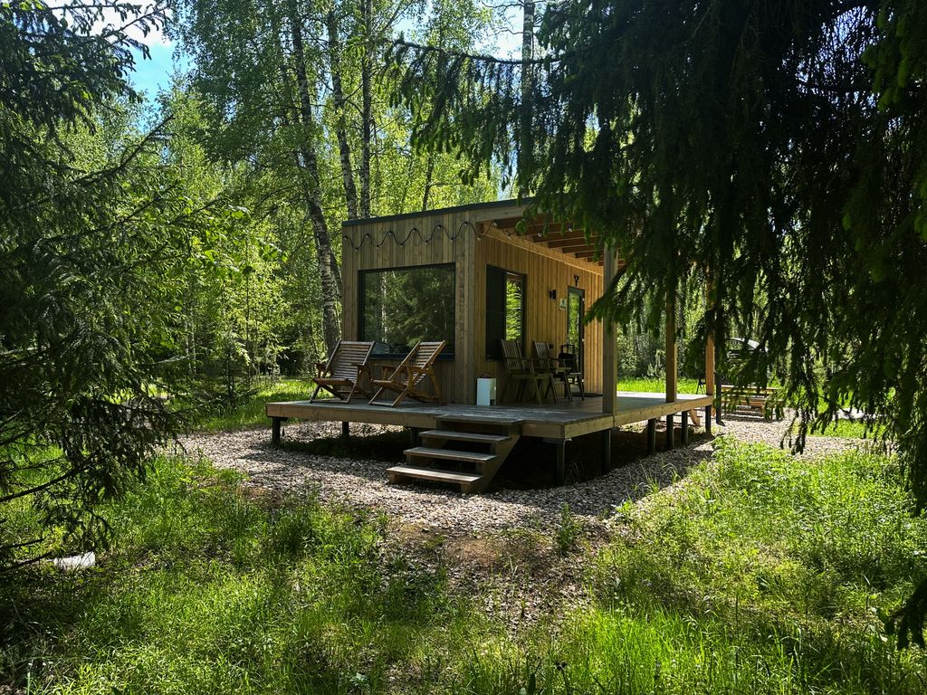 След Лося — Эко-дом Рябина