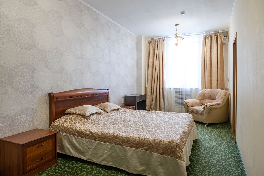Азалия на Нариманова — Двухместный номер с 1 кроватью и с сауной