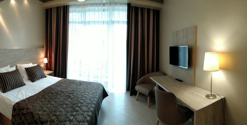 AC — Двухместный номер с 1 кроватью Комфорт с балконом