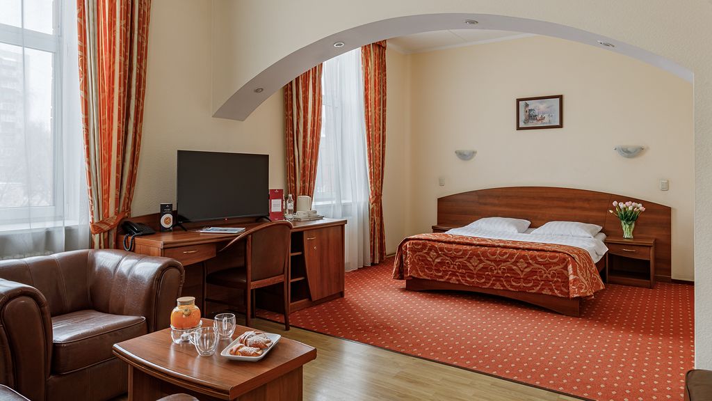 Максима Заря — Двухместный номер с 1 кроватью Студио