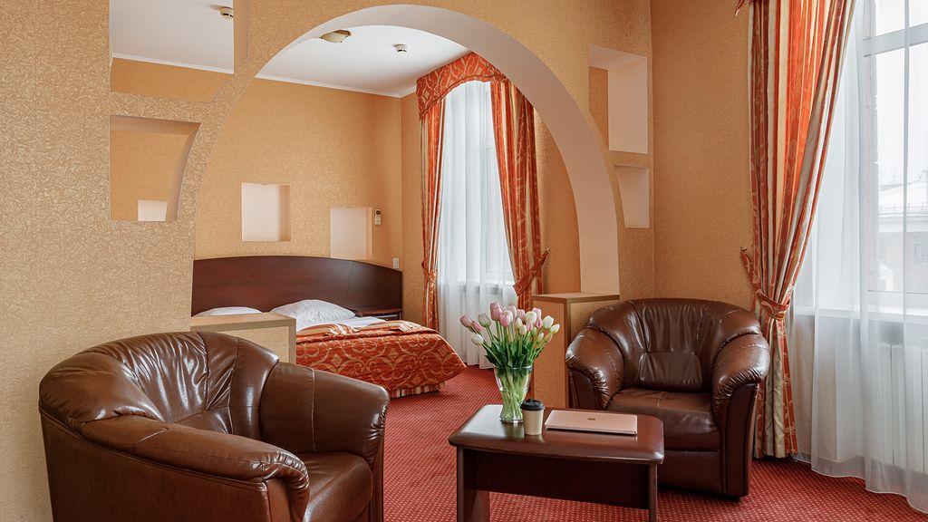 Максима Заря — Двухместный номер с 1 кроватью Полулюкс