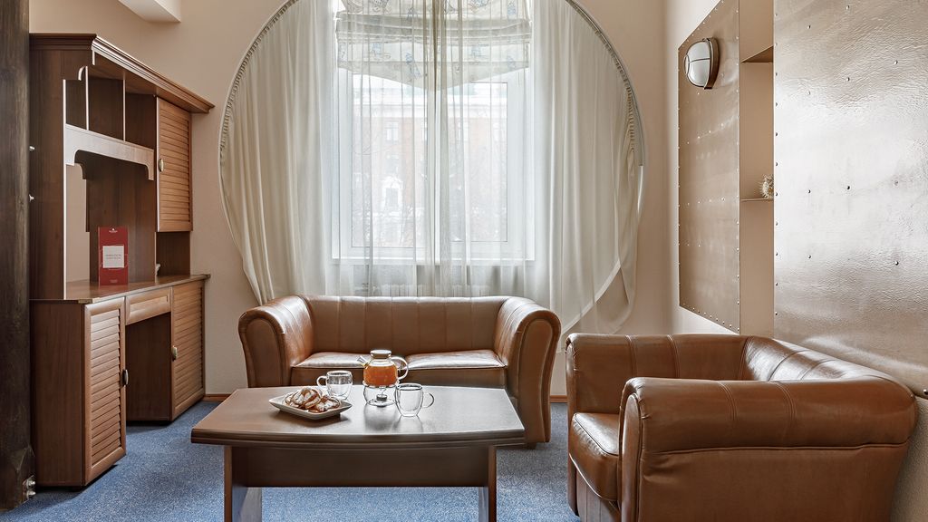 Максима Заря — Двухместный номер с 1 кроватью Люкс Морской