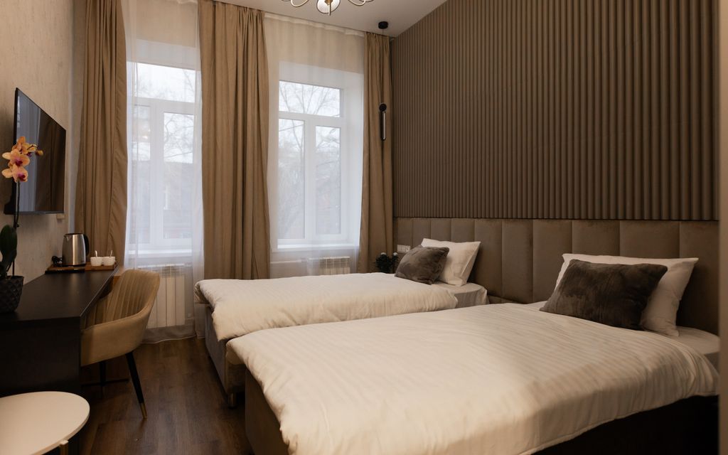 Diamond hotel — Двухместный номер с 2 отдельными кроватями стандартный