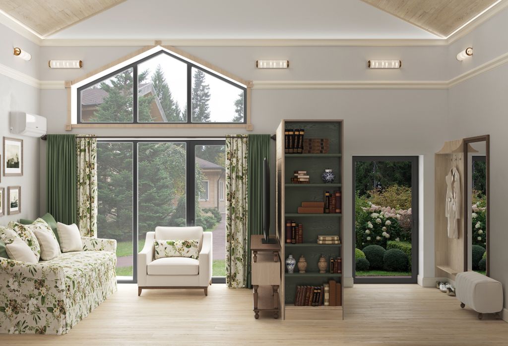 Державный удел — Дом класса Люкс с террасой и костровой зоной