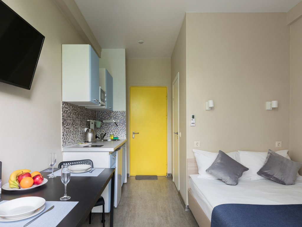 Norke Варшавская — Апартаменты Студия с балконом