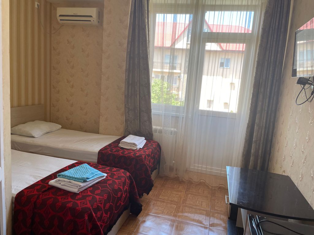 Ангелина — Двухместный номер с 2 отдельными кроватями стандарт с видом на город