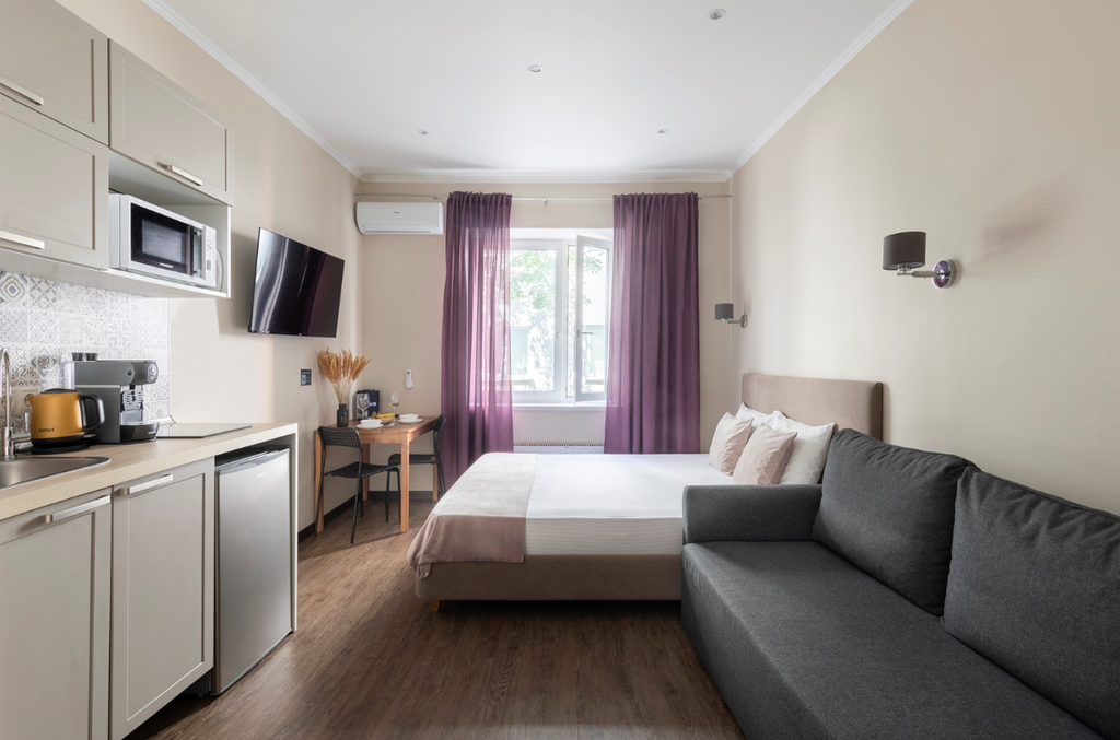 Norke Prime Менделеевская — Апартаменты полулюкс четырёхместный