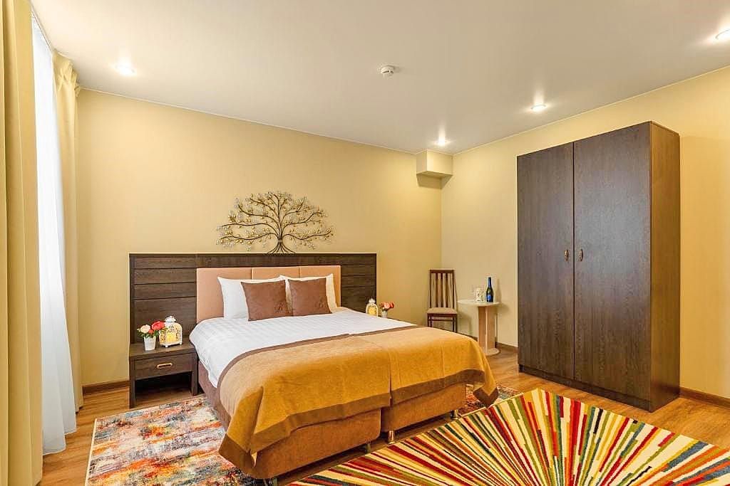 Багратион — Двухместный номер с 1 кроватью Люкс с сауной и джакузи