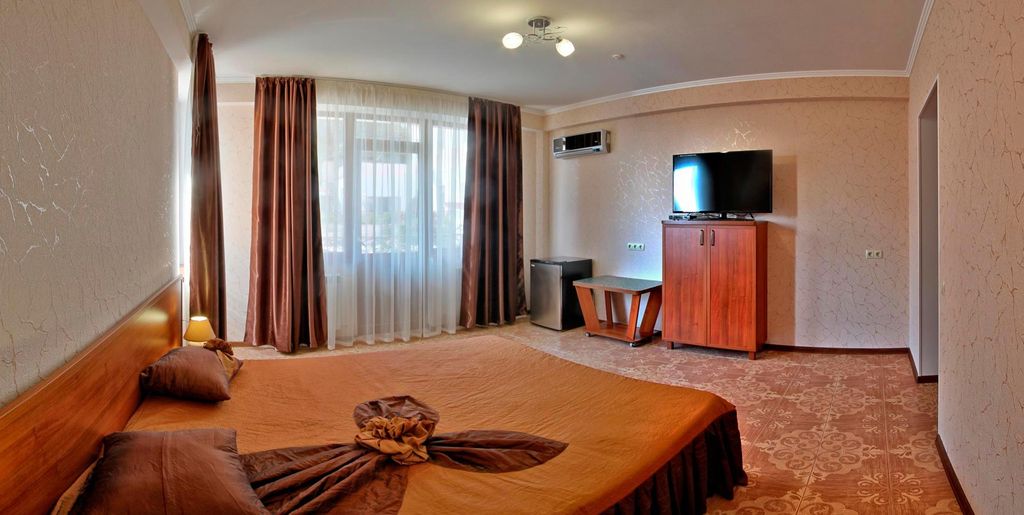 Вилла Алина — Двухместный номер с 1 кроватью однокомнатный с балконом