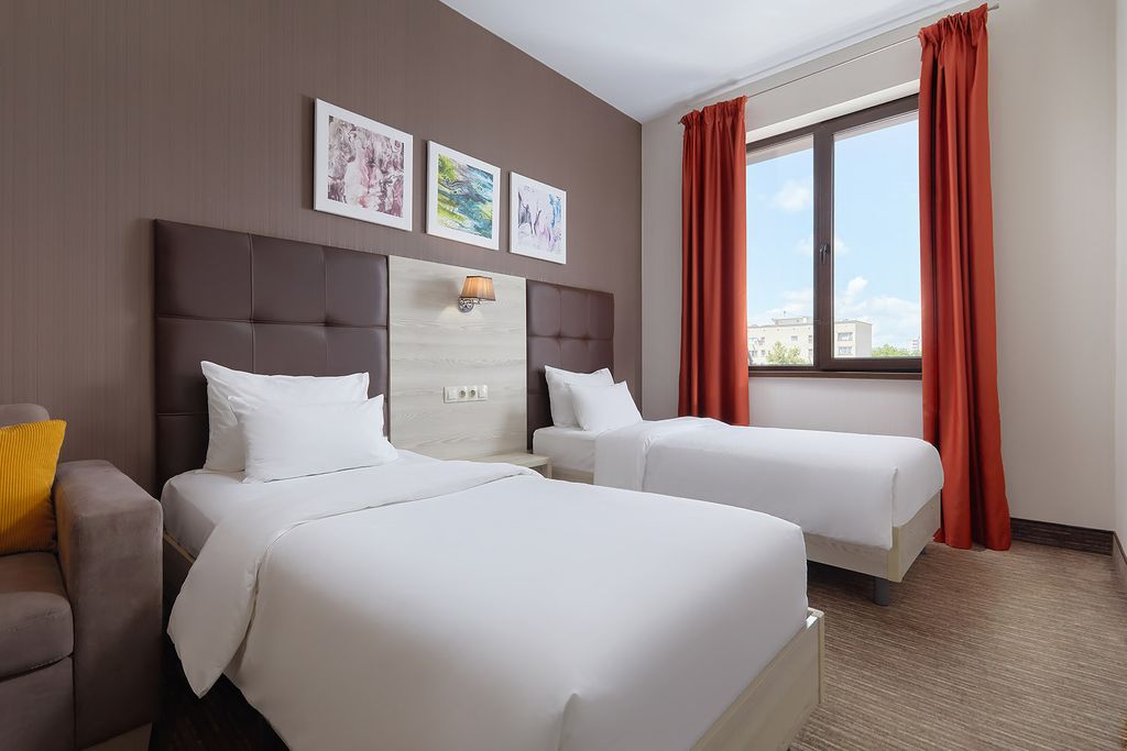 Golden Tulip Krasnodar — Двухместный номер с 2 отдельными кроватями стандарт