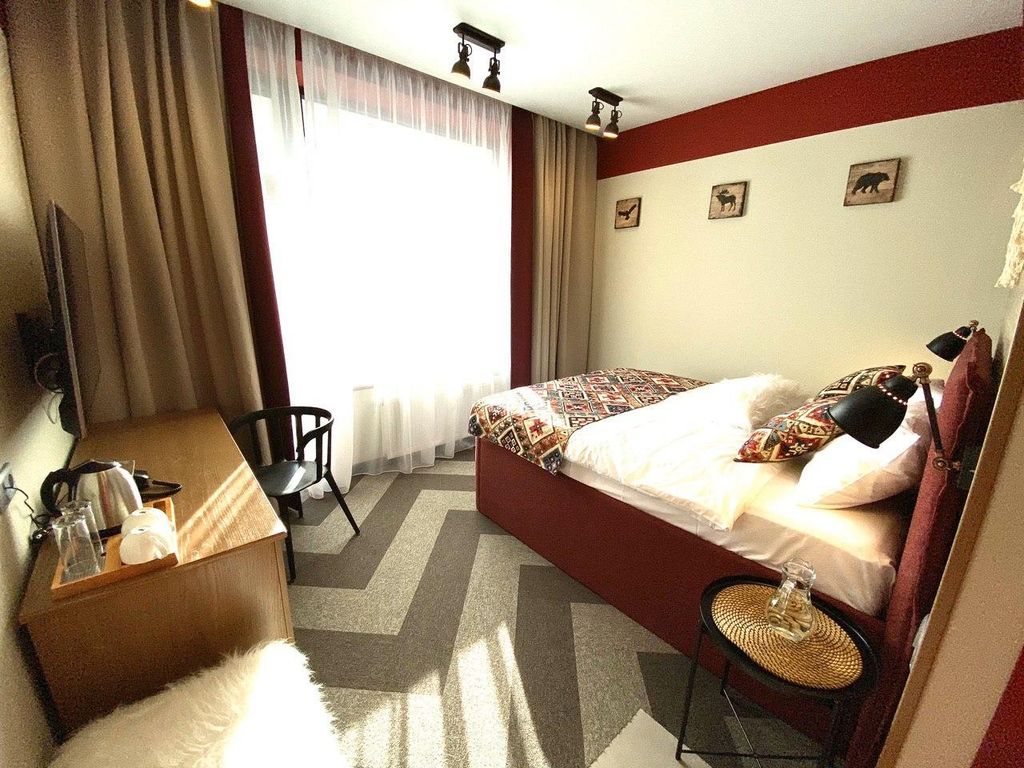 Белый Пик — Двухместный номер с 1 кроватью балконом и видом на горы