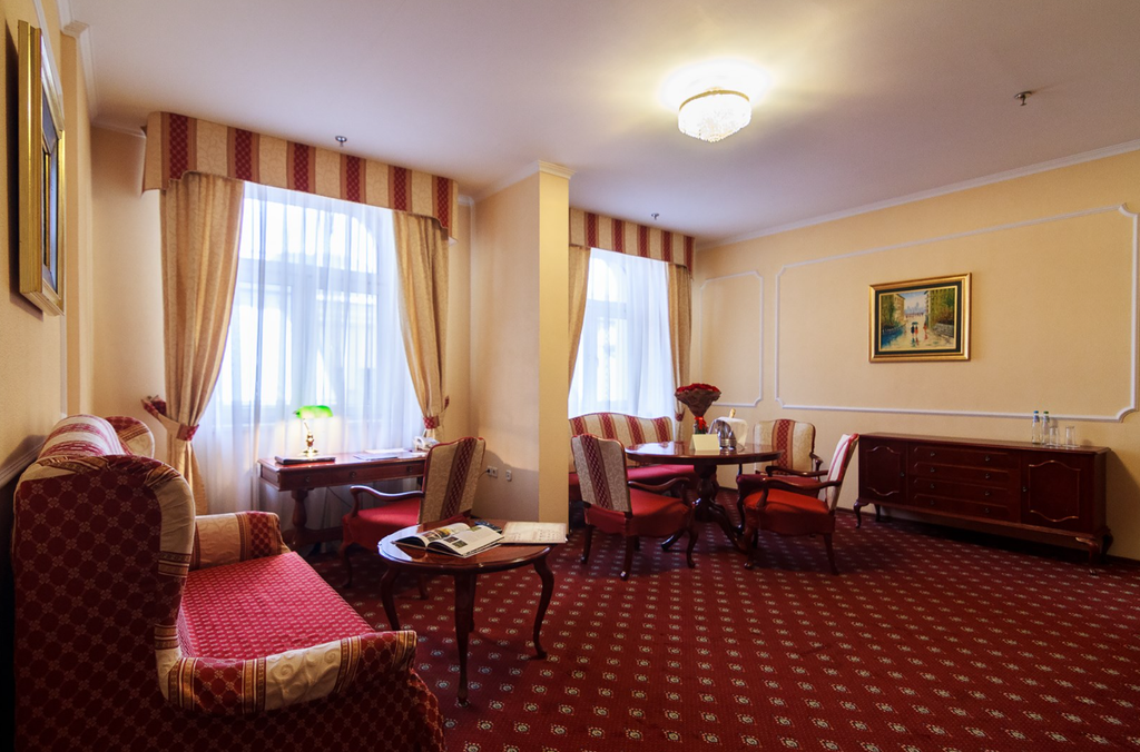 На Казачьем — Двухместный номер с 1 кроватью люкс