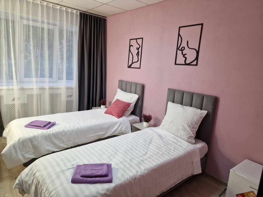 НЕ ОТЕЛЬ — Двухместный номер с 2 отдельными кроватями стандарт