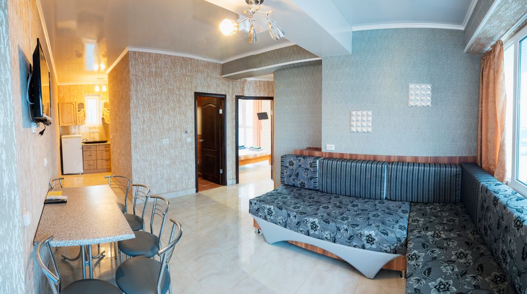 Золотая рыбка — Апартаменты Трехкомнатный с кухней