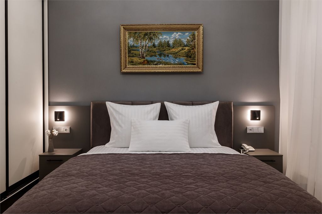 Nova Luxe SPA — Двухместный номер с 1 кроватью эконом с фальш-окном