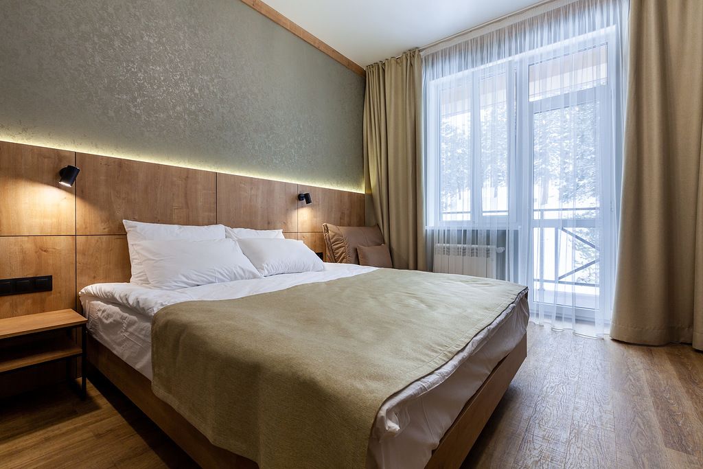 Dukka — Двухместный номер с 1 кроватью стандарт с балконом с видом на горы