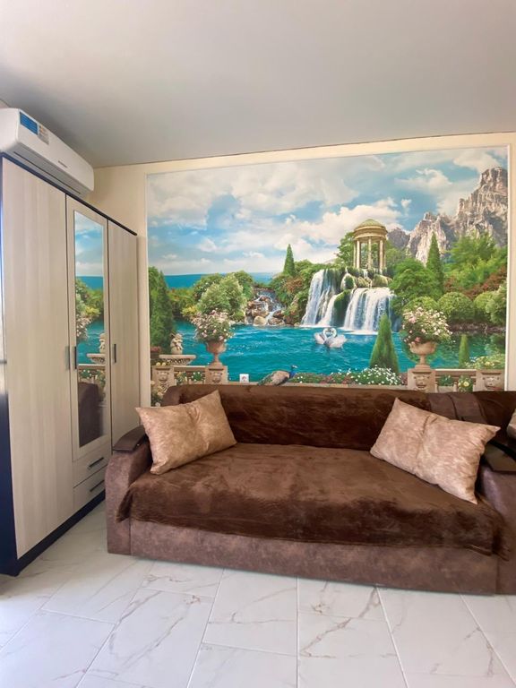 Ангел у моря — Апартаменты Люкс с балконом видом на море с кухней в номере