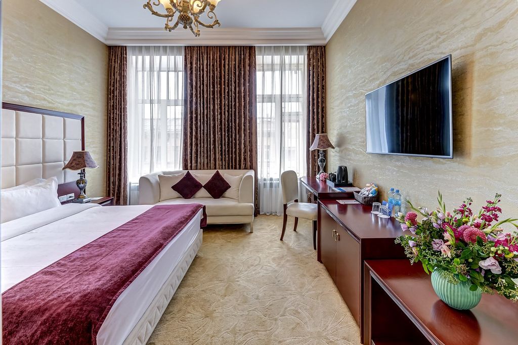 AKYAN St. Petersburg — Двухместный номер с 1 кроватью делюкс с джакузи