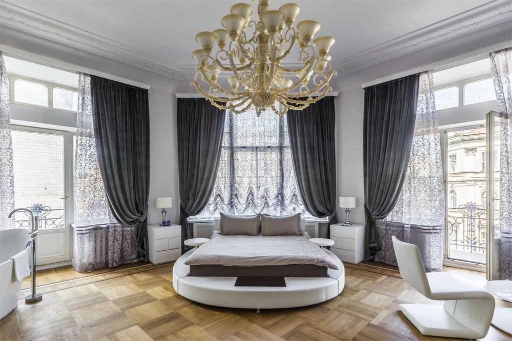 AKYAN St. Petersburg — Двухместный номер с 1 кроватью белый люкс