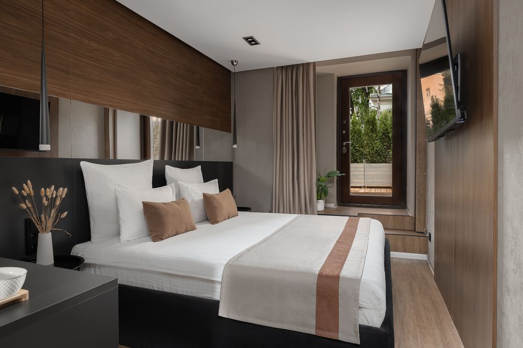 Tverskoy Boutique Hotel — Двухместный номер с 1 кроватью люкс с видом на город