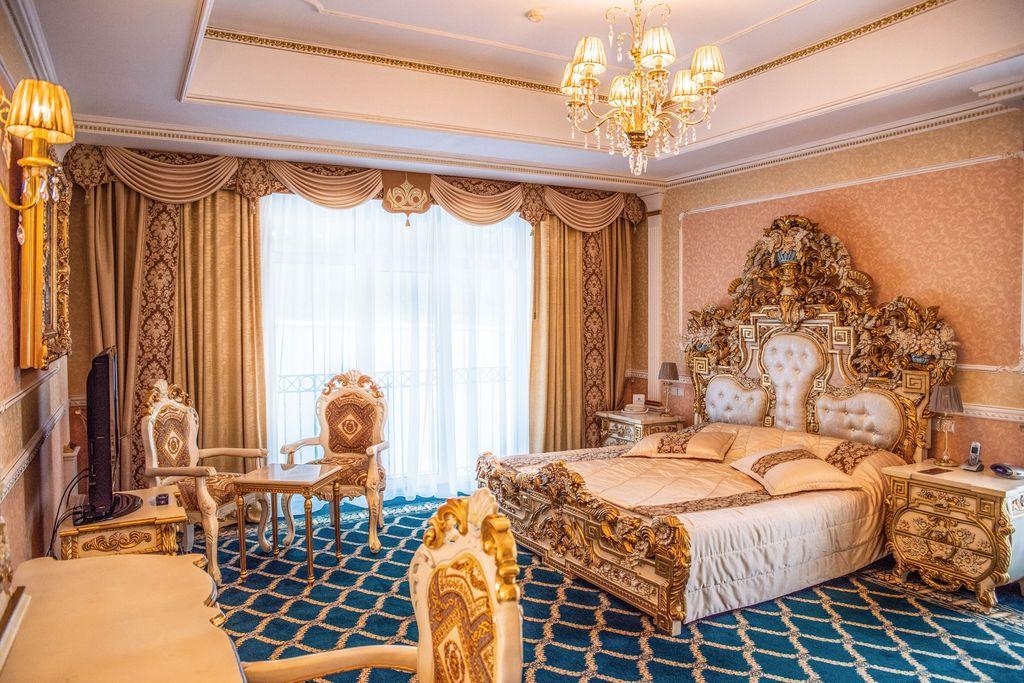 Grand Palace — Двухместный номер с 1 кроватью Президентский люкс, 2х комнатный номер с видом на море и балконом