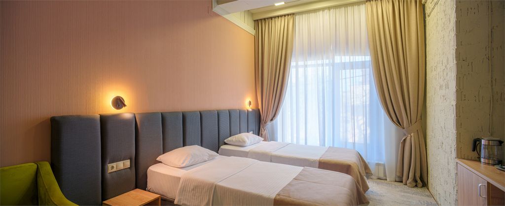 Лофт 197 — Двухместный номер с 2 отдельными кроватями или 1 большой двуспальной кроватью стандарт