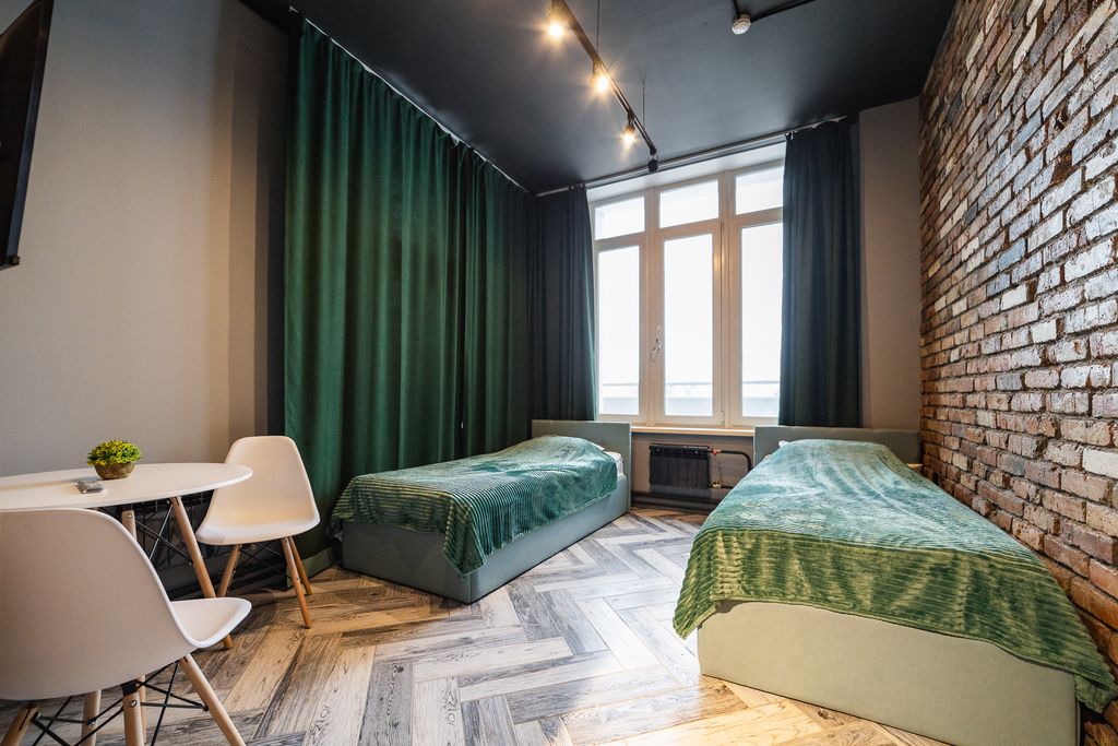 Хостел и Точка — Двухместный номер с 2 отдельными кроватями двухместный номер повышенной комфортности (2 кровати)