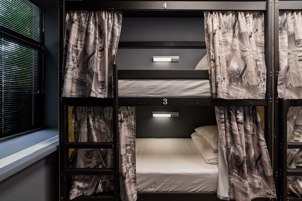 Красноярск — Многоместный женский номер (4 места) верхний ярус