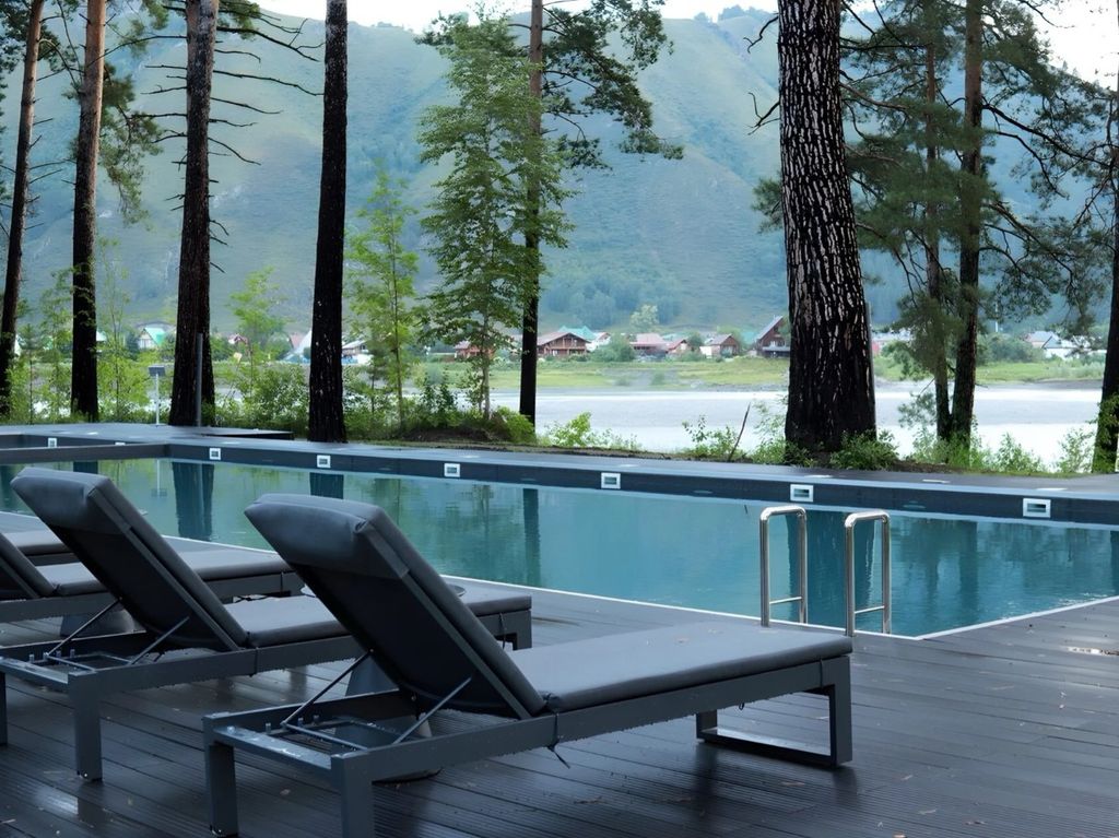 Хвоя в горах — Двухместный номер с 1 кроватью делюкс