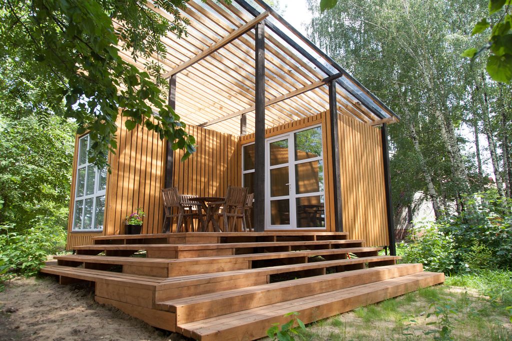 Лес Река — Эко-дом Модуль 8