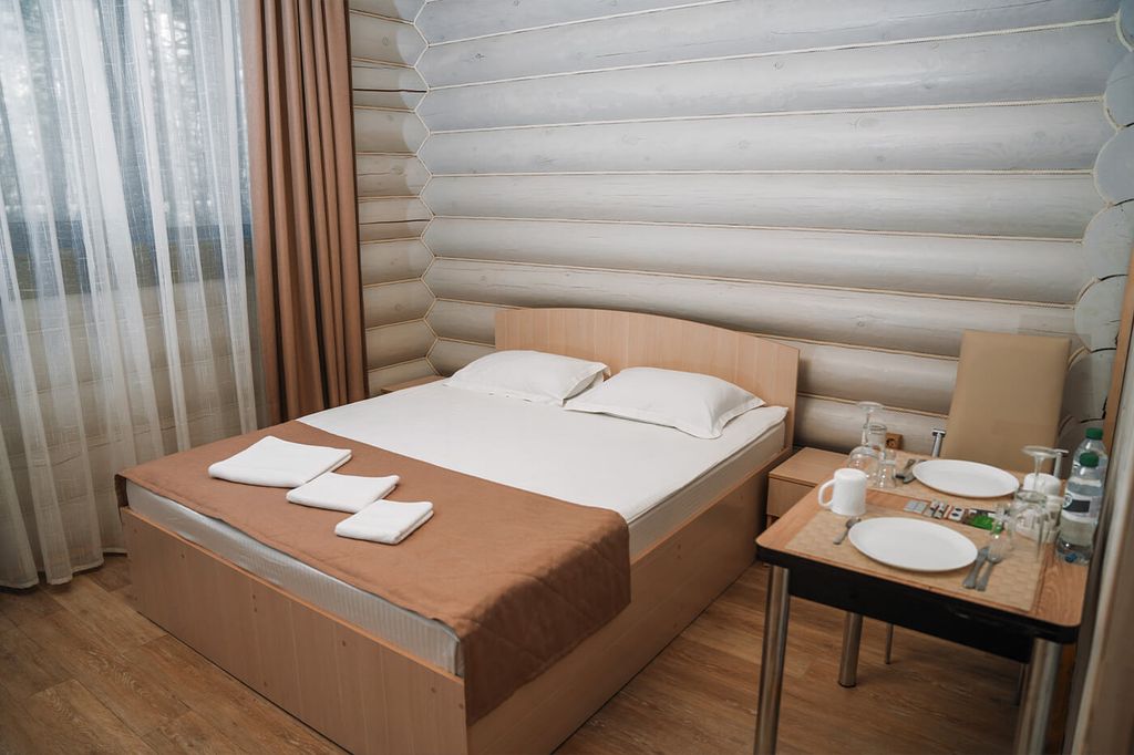 Гелион — Двухместный номер с 1 кроватью № 1 Стандарт (Семейный дом)