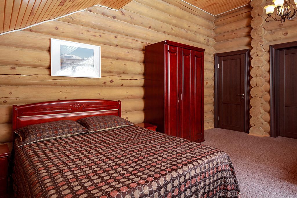 Гелион — Двухместный номер с 1 кроватью № 5,6 стандарт (Кедровый дом)