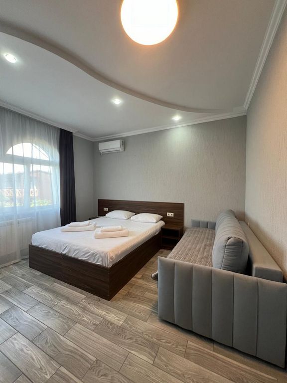 Эр Эм — Двухместный номер с 1 кроватью Улучшенной комфортности с доп местом и видом на море