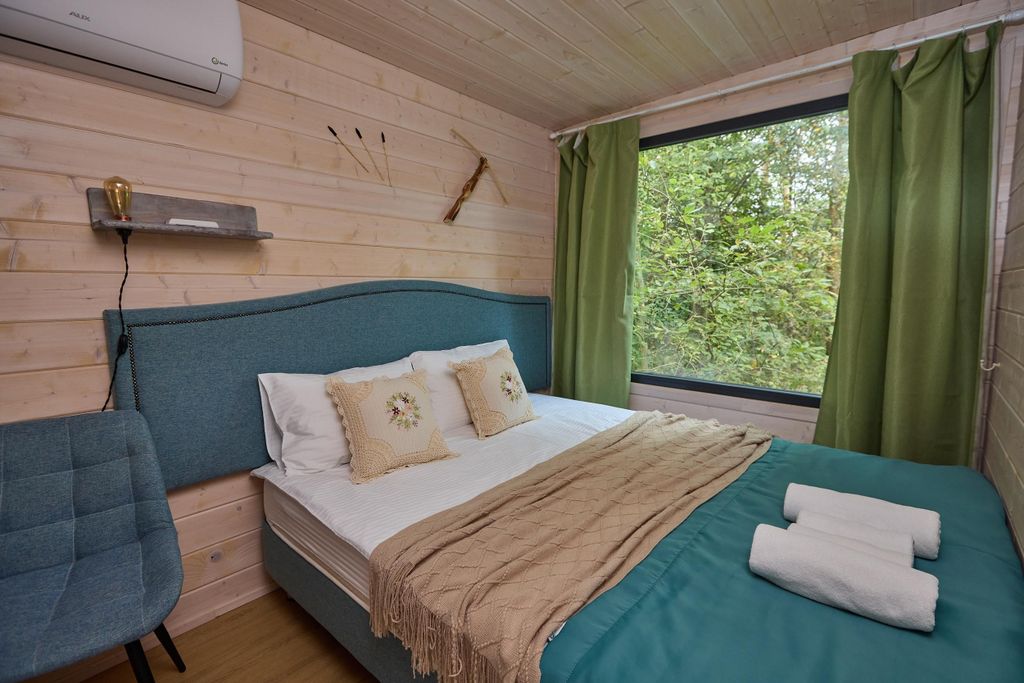 Ива Спа — Отдельный дом на дереве с панорамным окном и террасой