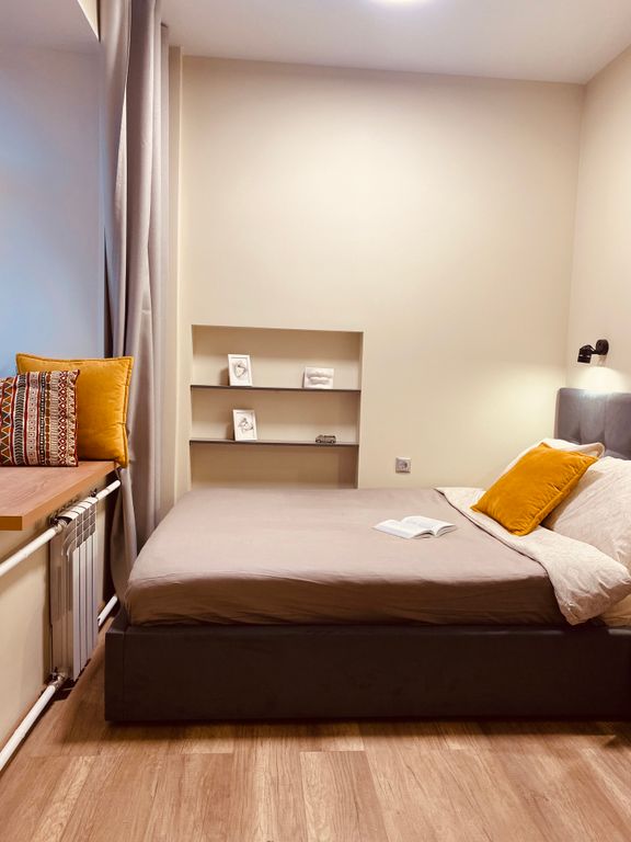 Стромынка — Двухместный номер с 1 кроватью люкс с видом на город