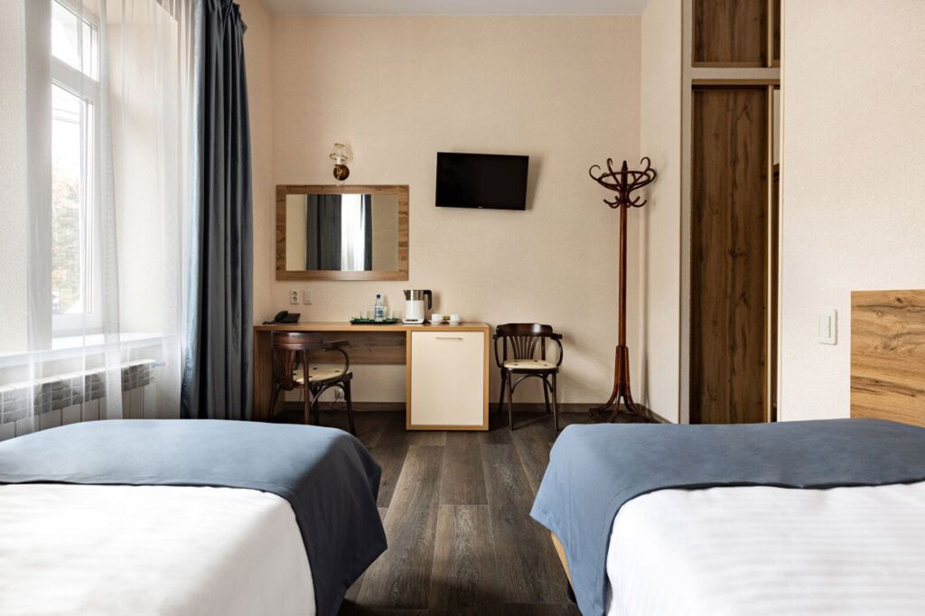 Галерея — Двухместный номер с 2 отдельными кроватями комфорт