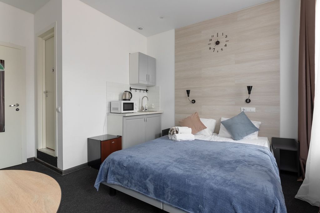 Трио — Двухместный номер с 1 кроватью стандарт + с кухней