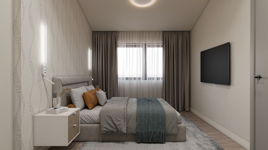 GreenBay Aparts&SPA — Двухместный с 1 кроватью стандарт