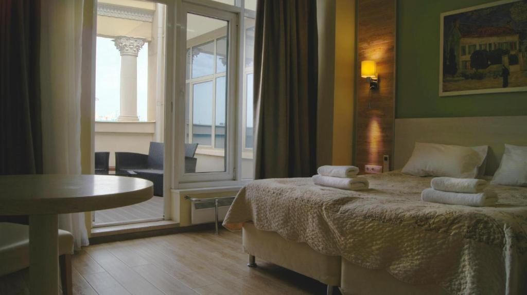 Купеческий двор — Двухместный номер с 1 кроватью апартаменты с террасой