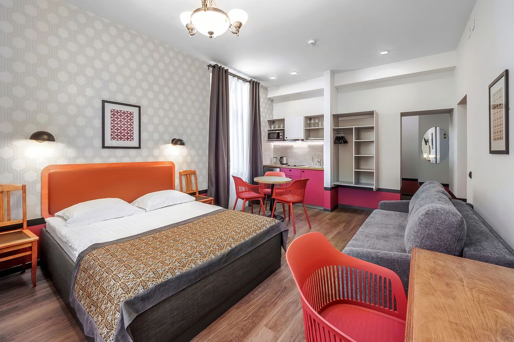 Друзья Обухов — Апартаменты студия с кухней