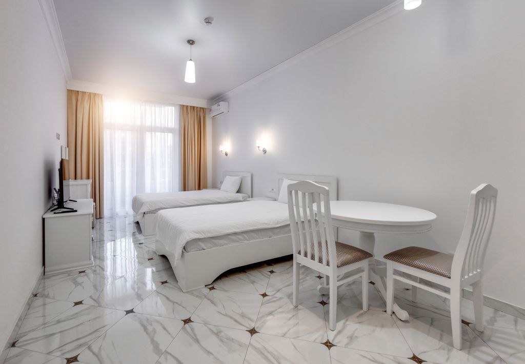 Московский Квартал — Двухместный номер с 2 отдельными кроватями стандарт