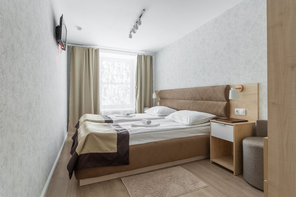 Невский Маяк — Двухместный номер с 1 кроватью Комфорт