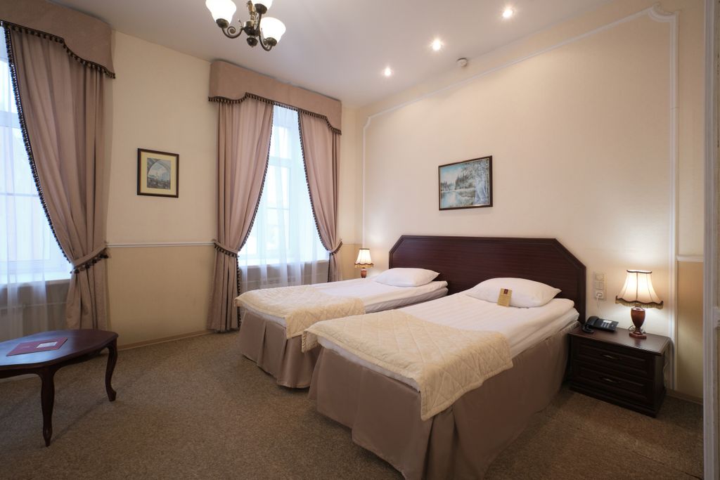Marco Polo St.Petersburg — Двухместный номер с 2 отдельными кроватями улучшенный