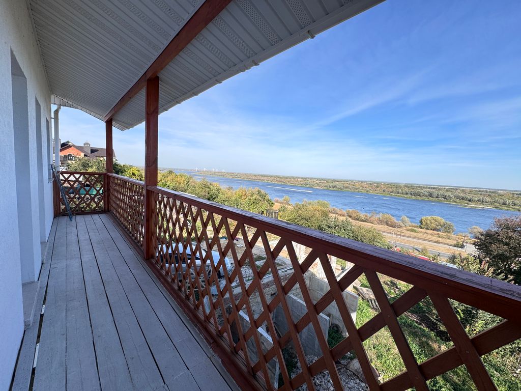 Акварель — Двухместный номер с 2 отдельными кроватями или 1 двуспальной с видом на реку