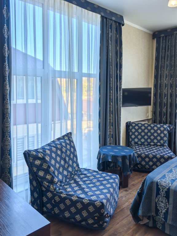 Лаванда — Двухместный номер с 1 кроватью Стандарт с балконом