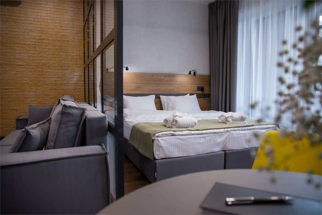 Новая Волга — Апартаменты Студия Стандарт