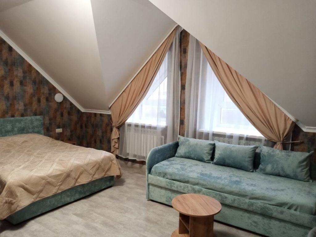 Колыба — Двухместный номер с 1 кроватью комфорт с доп.местом и кондиционером