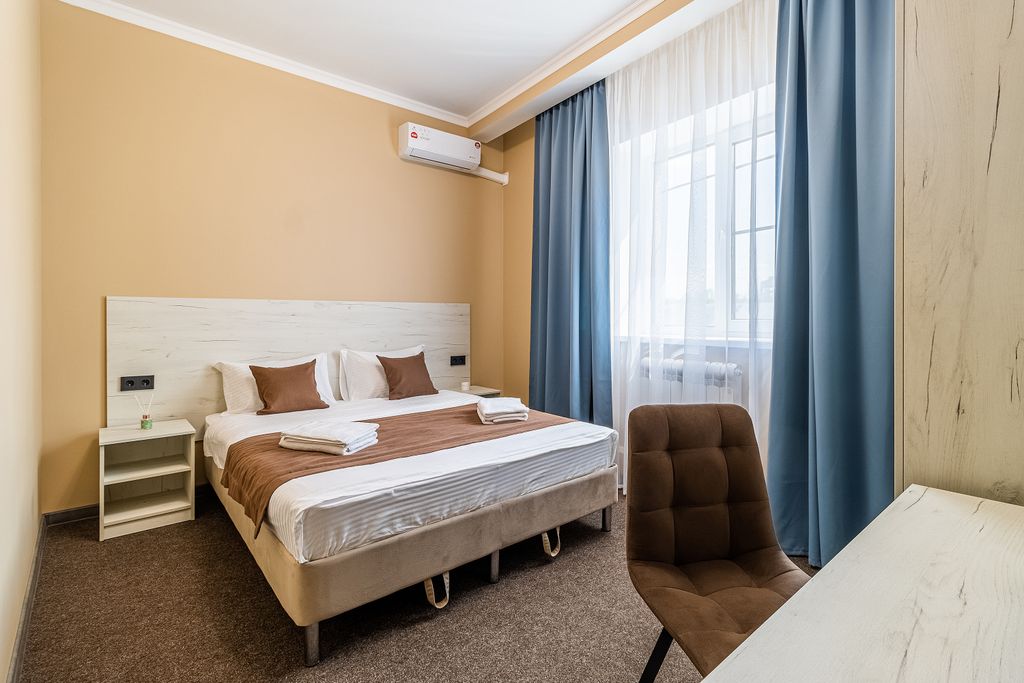 Закат — Двухместный номер с 1 кроватью размера queen-size (улучшенный)